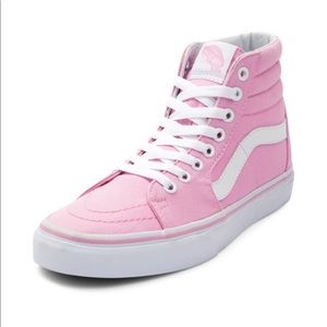 Vans pink sk8-highs.
